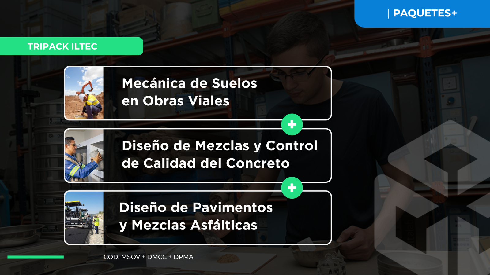 TRIPACK ILTEC – Geotecnia Vial, Concreto y Pavimentos