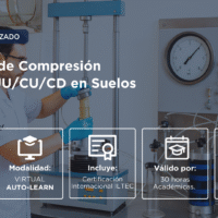 Ensayos de Compresión Triaxial UU/CU/CD en suelos