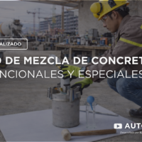 Diseño de Mezclas de Concretos Convencionales y Especiales
